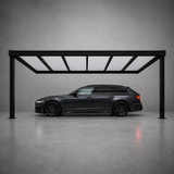 Aluminium Carport | The Tetto | Modular Interlinkable | Multiple Roof & Post Styles | Wall Mounted or Freestanding | Bespoke Configurations