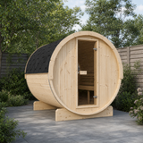 Barrel Sauna Ergo 220 — Spruce Garden Sauna for Groups, 2.2m — lifestyle photo 1