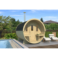 Barrel Sauna 250 — lifestyle view 2