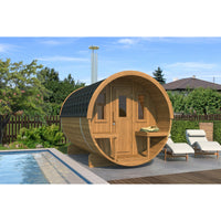 Barrel Sauna 280 — lifestyle view 3