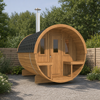 Barrel Sauna 280 — lifestyle view 4