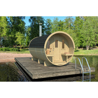 Barrel Sauna 400 — lifestyle view
