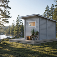 Multiroom Log Sauna Higi XL — lifestyle view 2