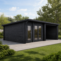 Spa Log Sauna Home Spa — lifestyle view