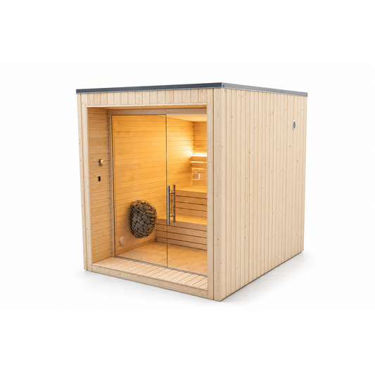 Modular Cube Garden Sauna Lumi — product detail