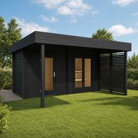 Multiroom Log Sauna Magnus — lifestyle view