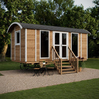Mobile Sauna Wagon — lifestyle view