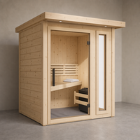 Indoor Home Sauna Small — lifestyle view
