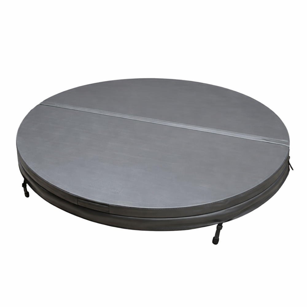 Round insulated cover — front view