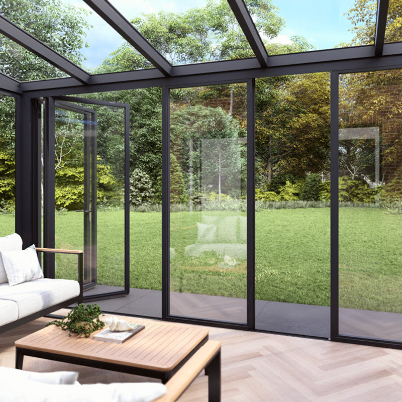 Slide & Turn Glass Doors