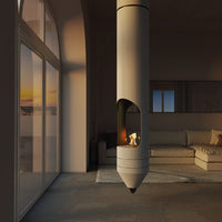 glammfire signature suspended fire product exterior view — view 2
