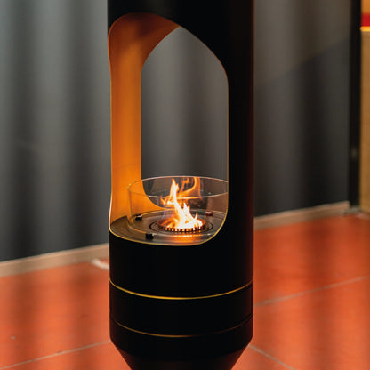 glammfire signature suspended fire product exterior view — view 3