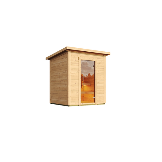 Patio Sauna Brico — angle view