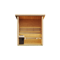 Patio Sauna Brico — side view 2