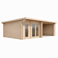 Spa Log Sauna Home Spa — angle view 2