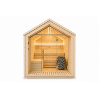 Modular Garden Sauna Lumi — front view