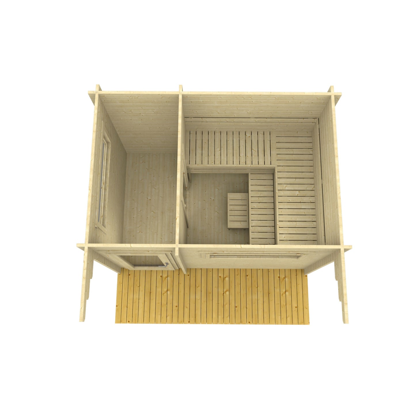 Sauna Timo — side view