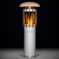 glammfire selene hedges gas heater product exterior view — view 3