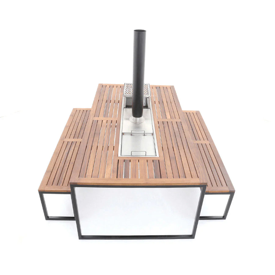 ox grills trencherman ox product exterior view — view 2
