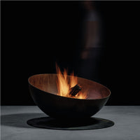 glammfire solace fire pit product exterior view — view 2
