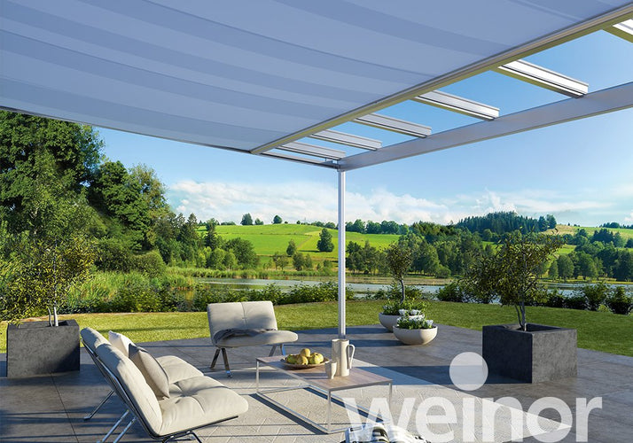 Conservatory Awning | Weinor Sottezza Originale | Rope-Guided Drop Awning | Spans Up To 6m