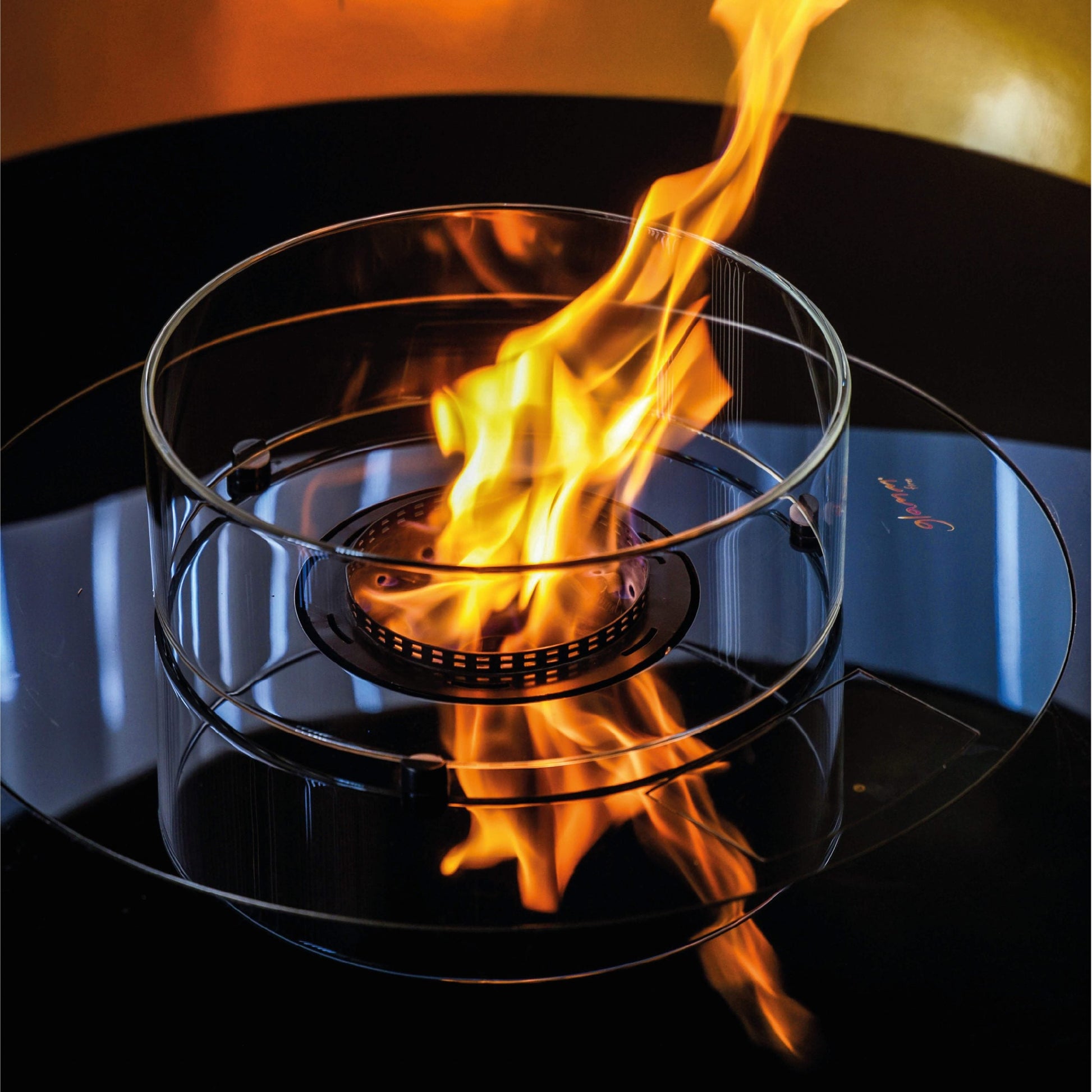 glammfire thales suspended fire product exterior view — view 4