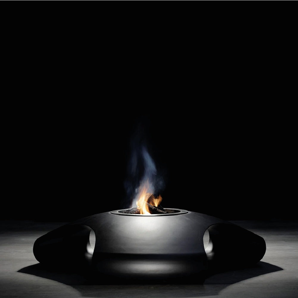 glammfire vaudeville fire pit product exterior view — view 2