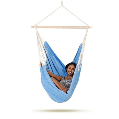 artista blue hammock chair product exterior view — view 2