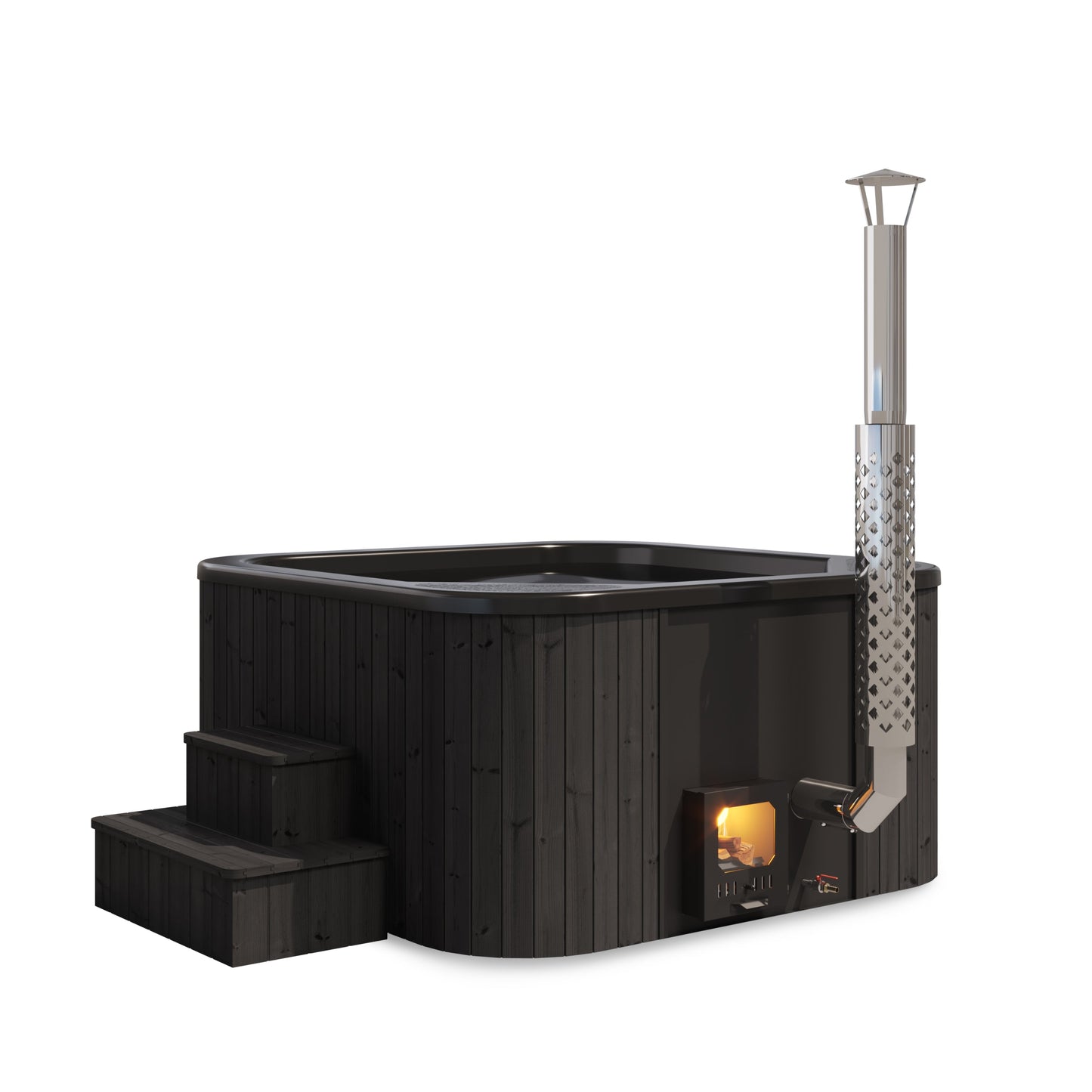 Solis 200 4-5 Person Wood Fired Hot Tub