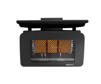 Bromic Tungsten Smart-Heat Gas 300 Series, switched on | Roma Verandas