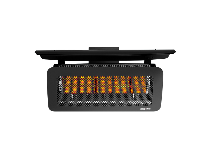 Bromic Tungsten Smart-Heat Gas 500 Series, switched on | Roma Verandas