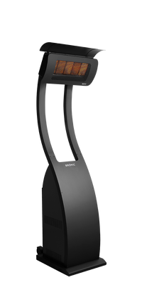 Bromic Tungsten Smart-Heat Portable switched on | Roma Verandas