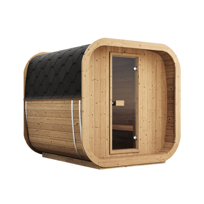 Beacon 200 Classic 6 Person Outdoor Cube Sauna product exterior view