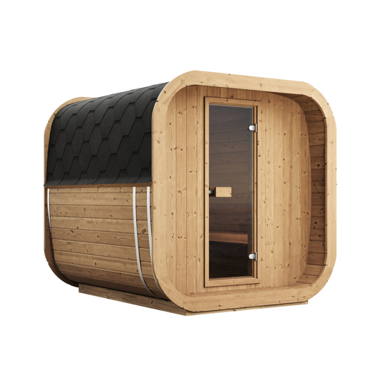 Beacon 200 Classic 6 Person Outdoor Cube Sauna product exterior view