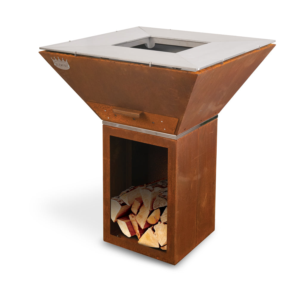 Clementi Colorado Wood Fired BBQ Grill product exterior view