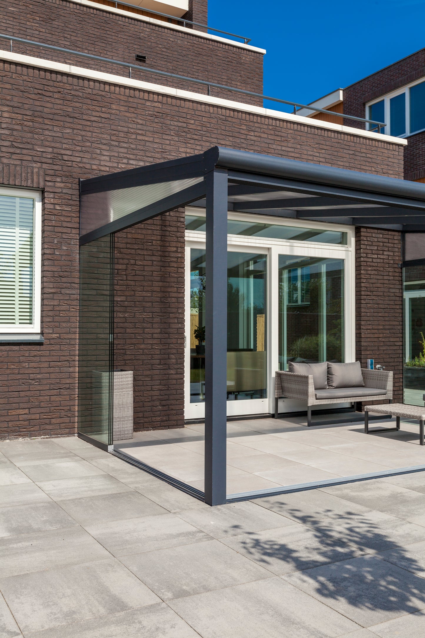 Aluminium Veranda | Deponti Bosco | Modular Interlinkable | Multiple Roof & Post Styles
