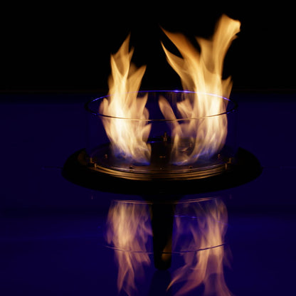 glammfire flut floating burner product exterior view — view 4
