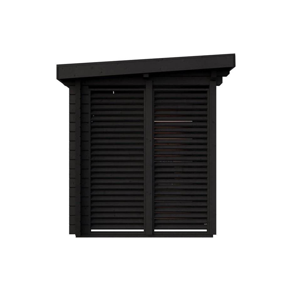 Fraser 190 Spa 2-4 Person Outdoor Sauna with Shower Terrace