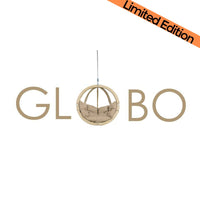 globo royal sahara hanging egg chair product exterior view — view 2
