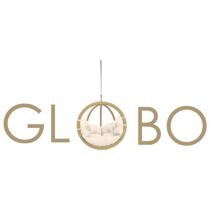globo single verde hanging egg chair cutaway render
