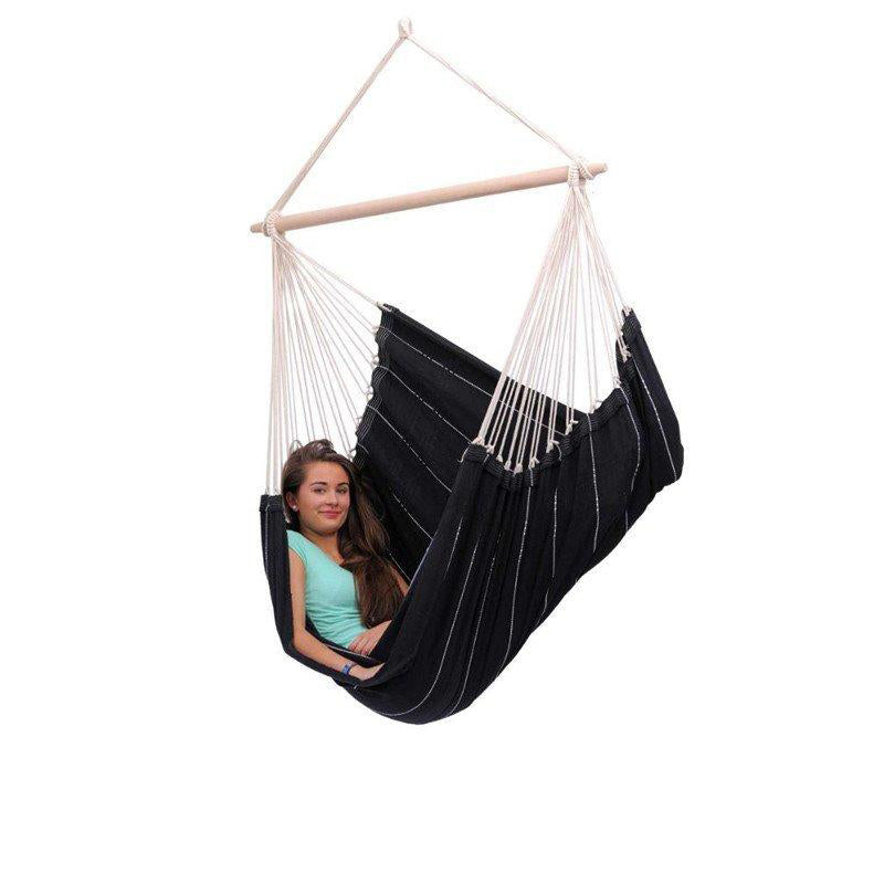 Brasil Black Hammock Chair product exterior view