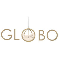 globo royal verde double seater hanging egg chair cutaway render