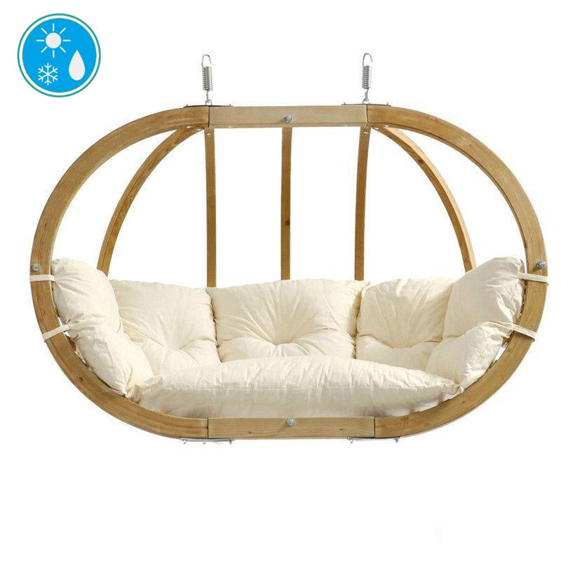 Globo Royal Natura Hanging Egg Chair product exterior view