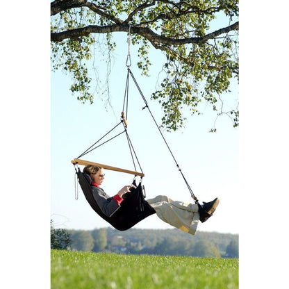 swinger black hammock chair product exterior view