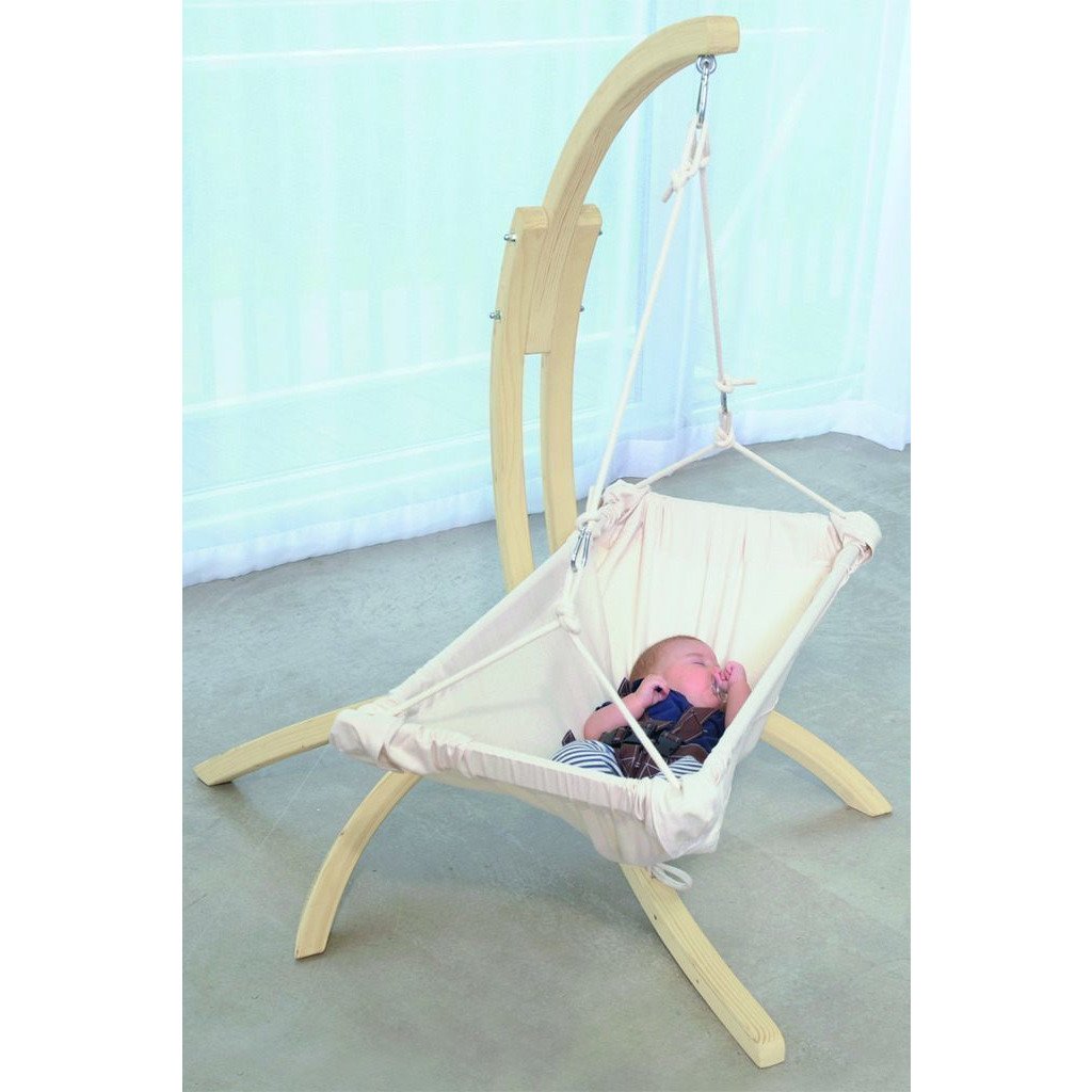 hippo baby hammock stand product exterior view — view 2