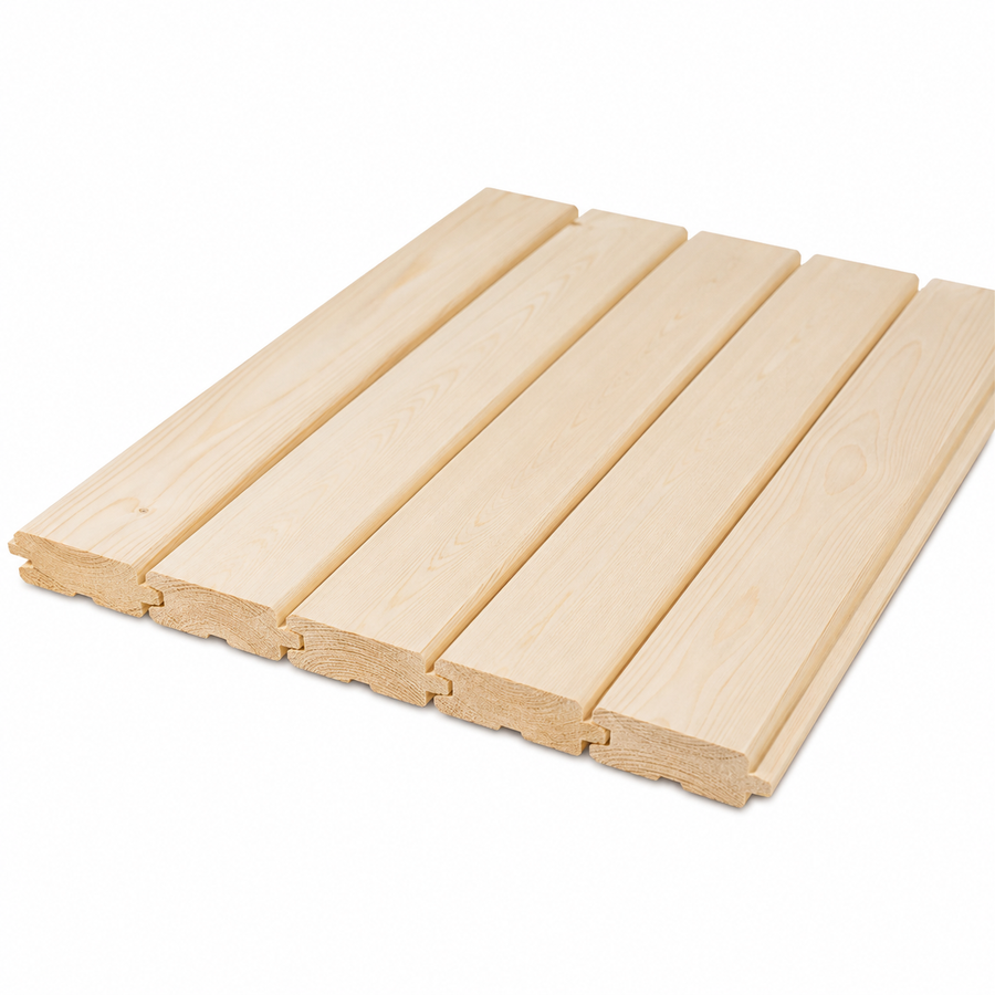 Aspen Floor Duckboards for Smaller Indoor Sauna — Raised Slats