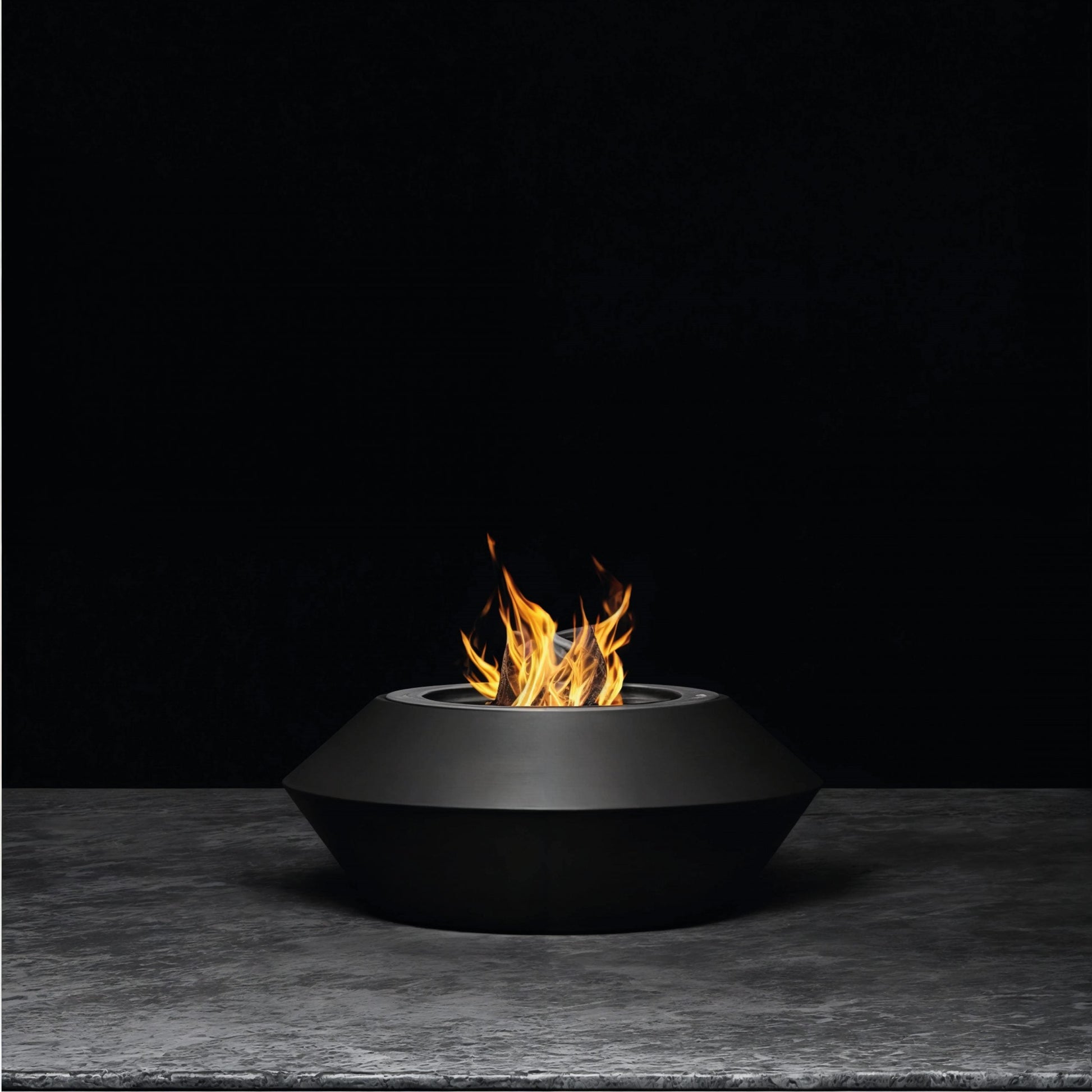 glammfire operetta fire pit product exterior view — view 2