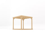 Freestanding Box Pergola with Decking Kit | Timber | Multiple Sizes