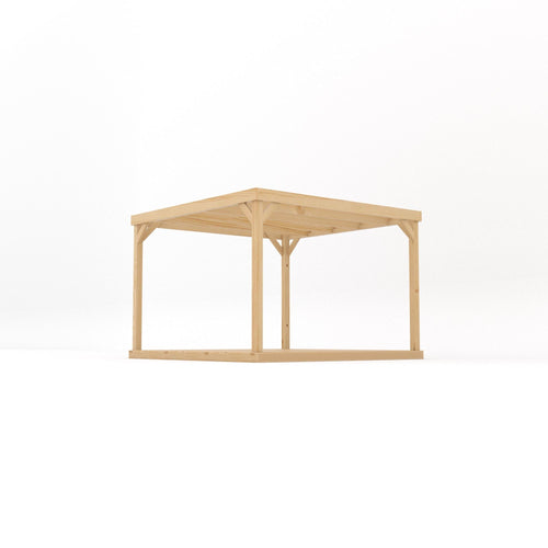 Freestanding Box Pergola with Decking Kit | Timber | Multiple Sizes