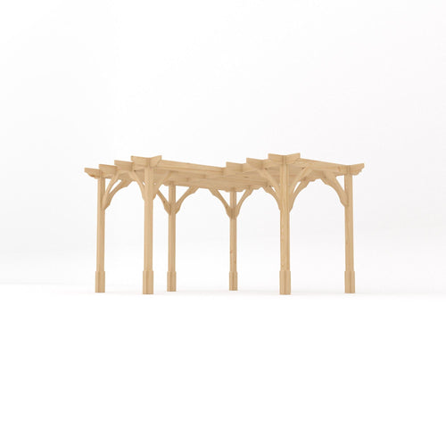 Freestanding Corner Premium Pergola | Timber | Multiple Sizes